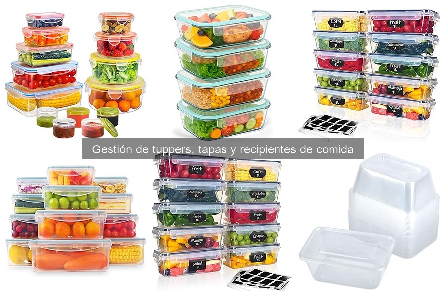 Mejores prácticas para almacenar comida en tuppers