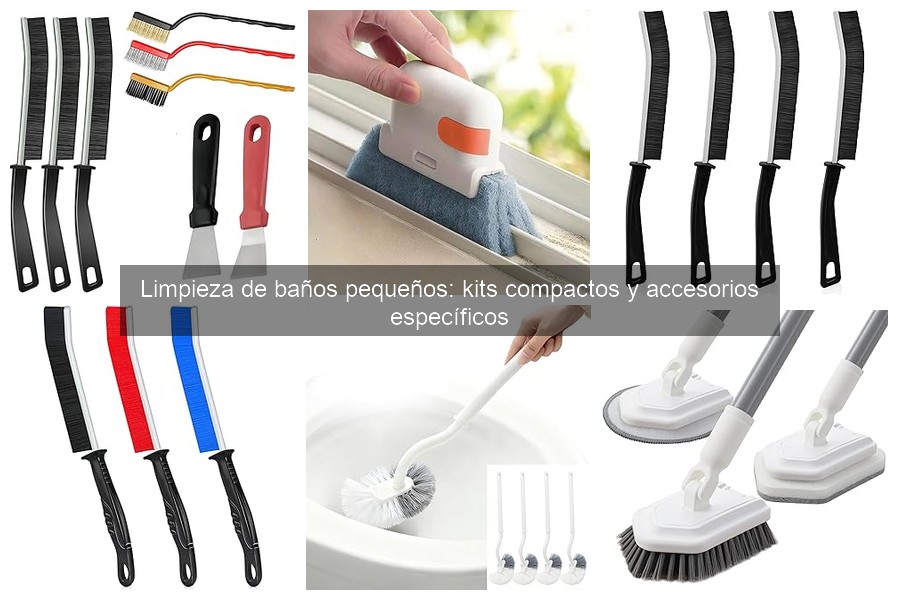 Mejores prácticas para mantener baños pequeños limpios