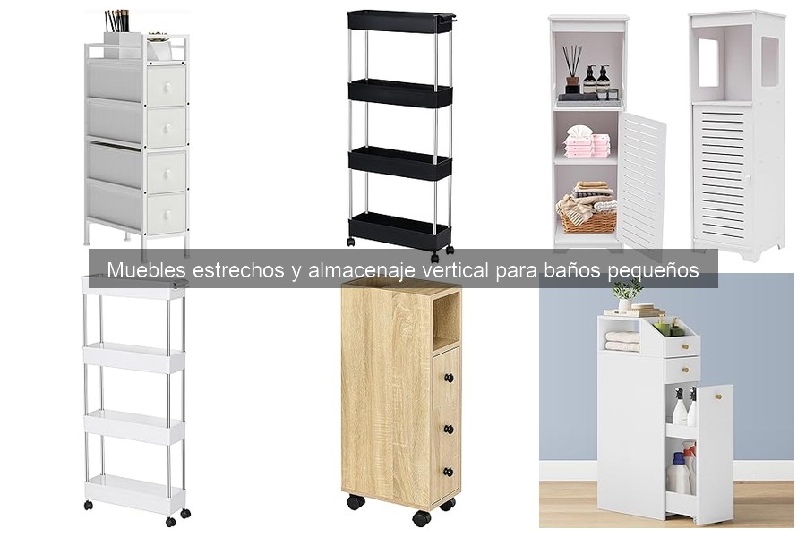 Mejores precios y tiendas para muebles estrechos de baño