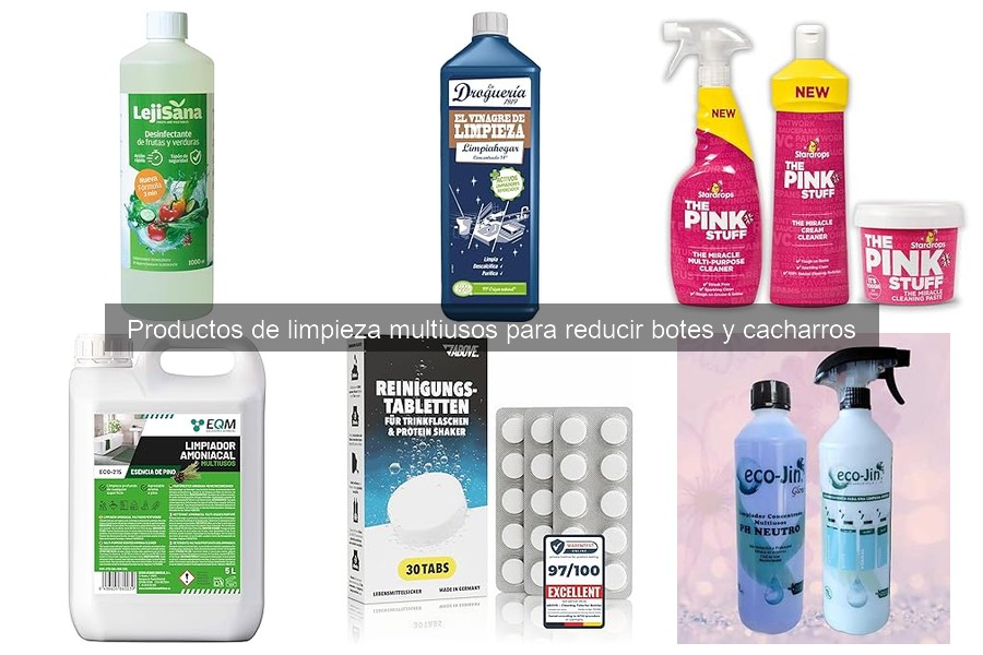 Mejores productos de limpieza multiusos para familias con niños
