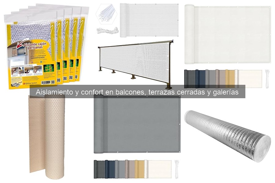Mejores productos para el confort en tu balcón