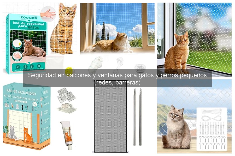 Mejores Redes de Seguridad para Balcones en Apartamentos Pequeños