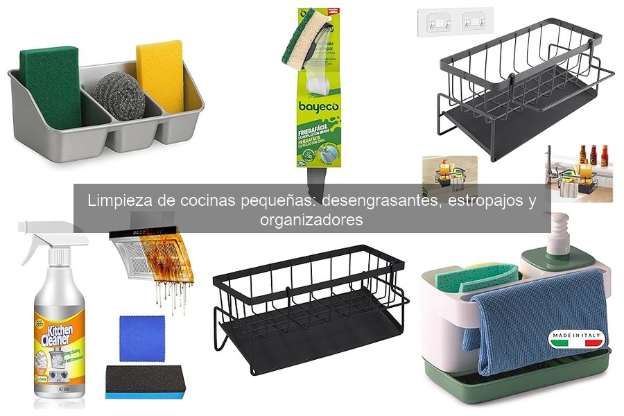 Mejores técnicas para mantener limpias cocinas pequeñas