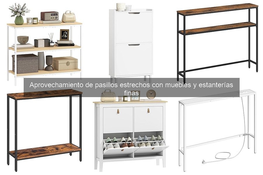 Mejores tiendas para comprar muebles y estanterías estrechas