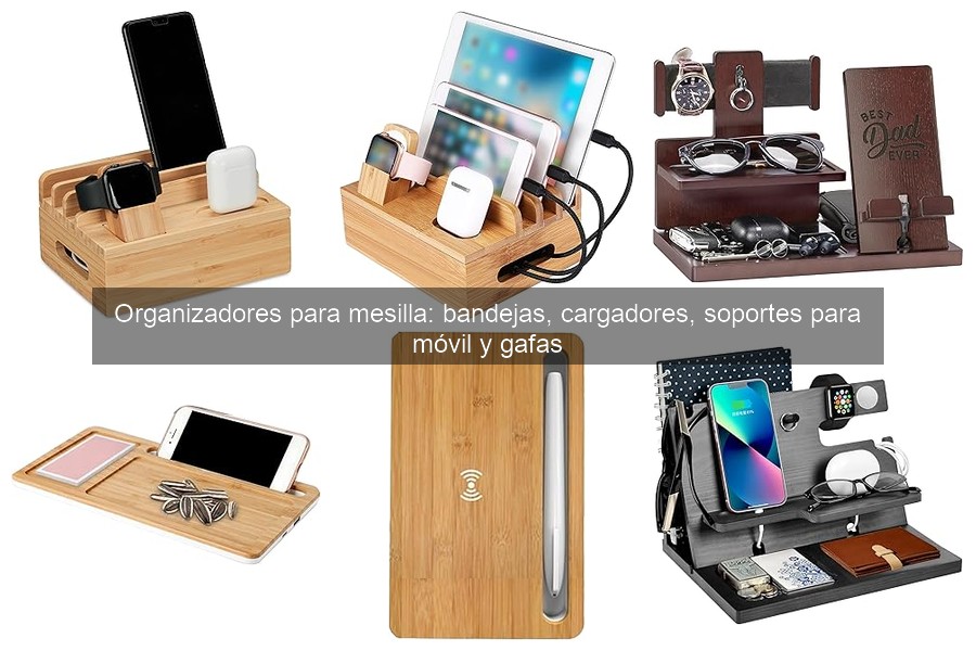 Mejores tiendas para comprar organizadores de mesilla a buen precio