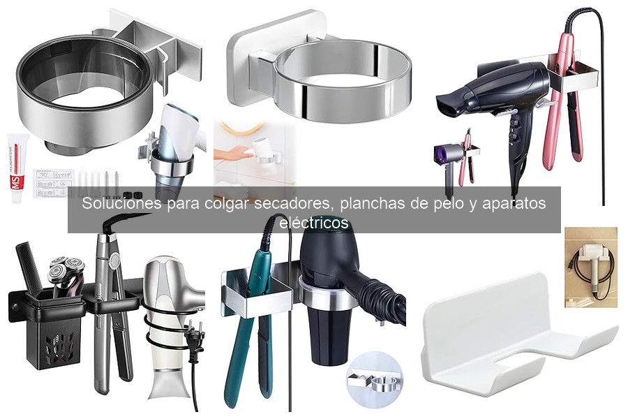 Mejores tratamientos para el almacenamiento de secadores y planchas