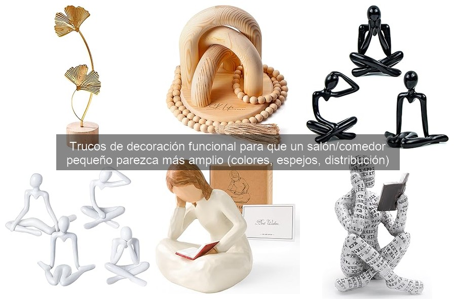 Mejores trucos de decoración para ampliar tu comedor pequeño