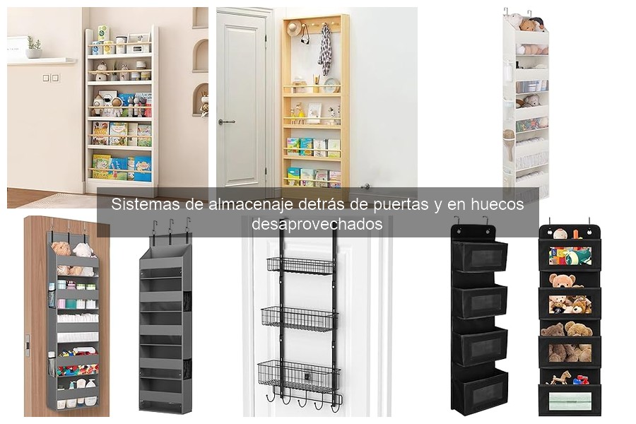 Mejores usos para el almacenaje en huecos desaprovechados