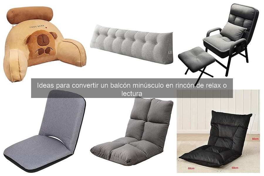 Muebles compactos para balcones: Guía de compra esencial