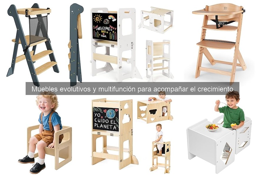 Muebles evolutivos: opciones recomendadas para el crecimiento
