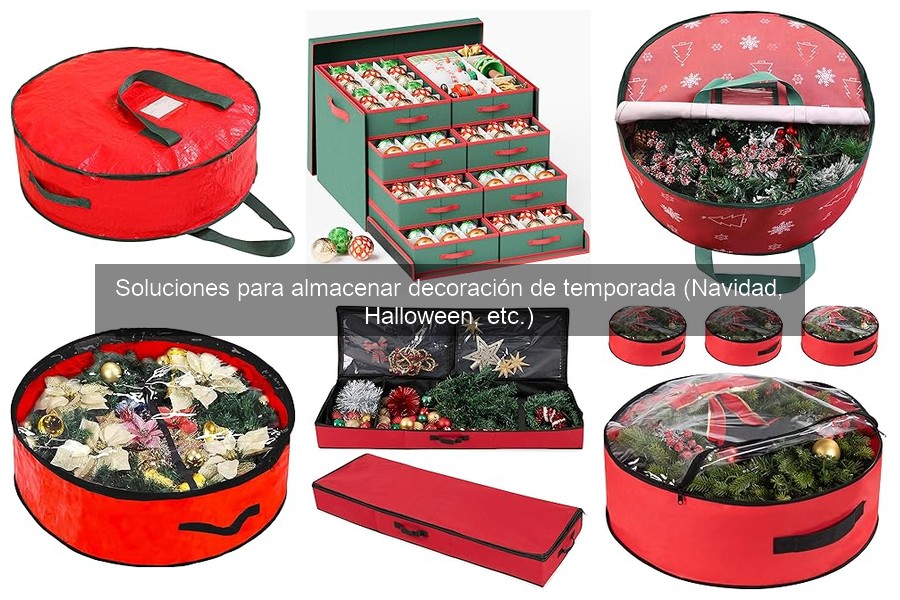 Ofertas en cajas de almacenamiento para decoraciones estacionales