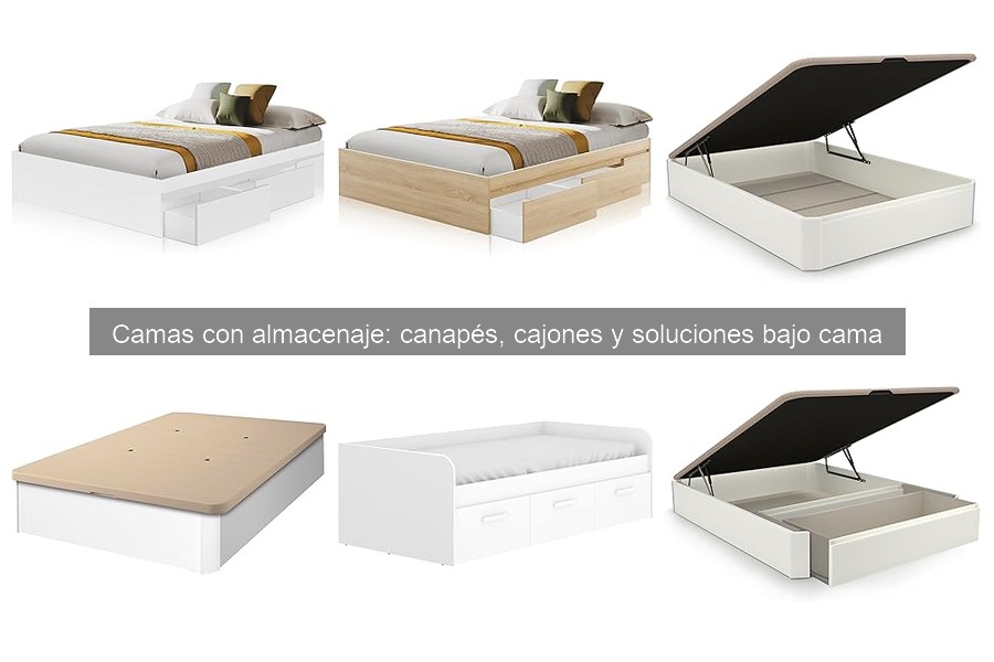 Ofertas y Descuentos en Camas con Almacenaje para Ti