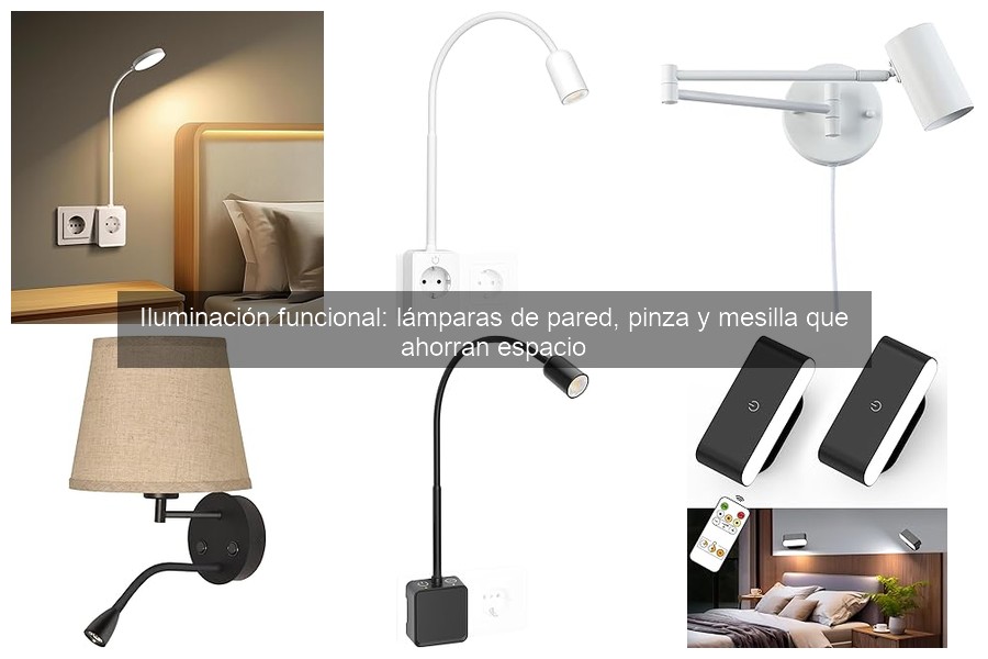 Ofertas y Descuentos en Lámparas de Pared que Ahorran Espacio