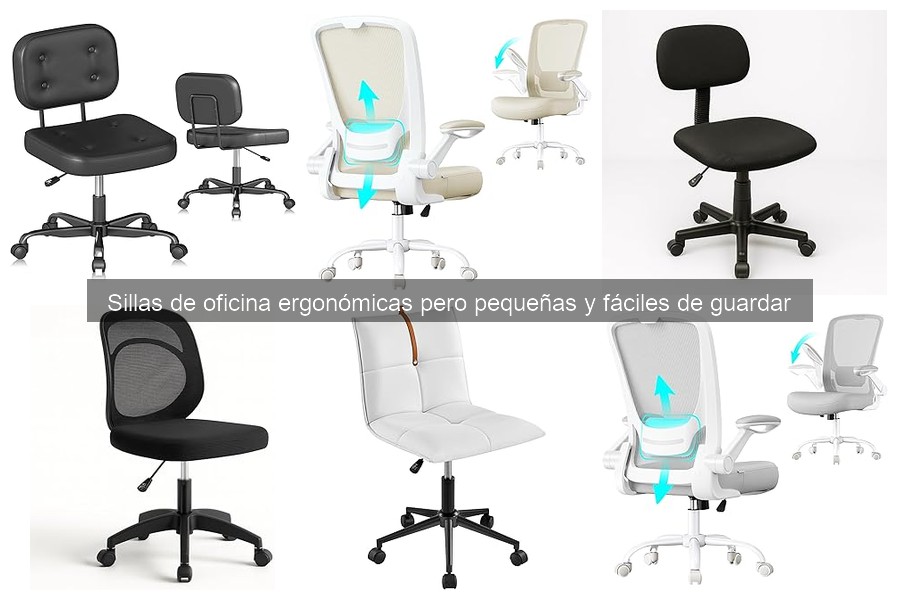 Ofertas y precios en sillas de oficina ergonómicas pequeñas