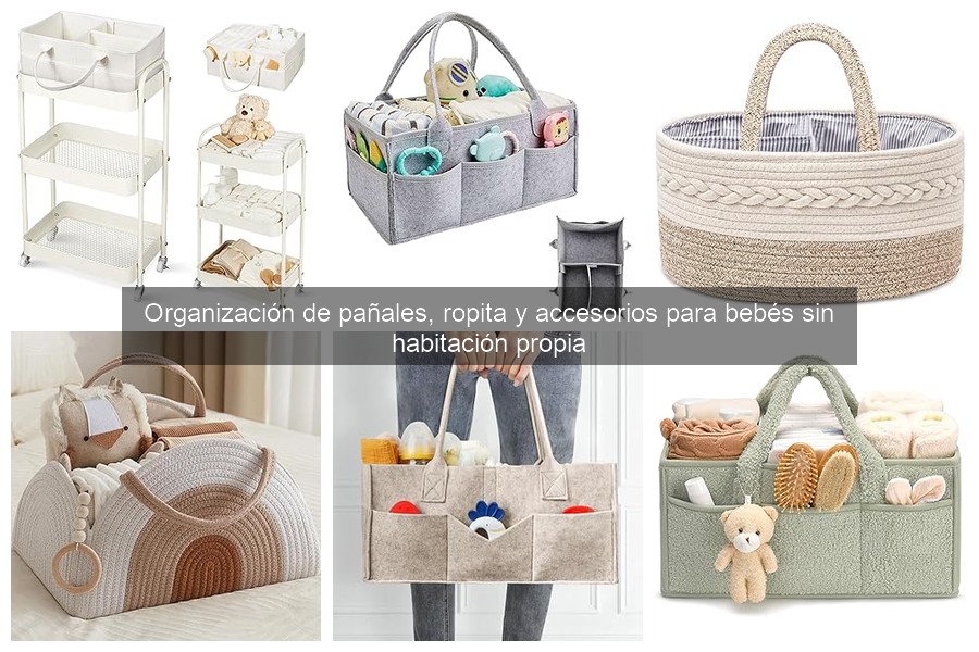 Opciones de Organización de Pañales para Espacios Pequeños