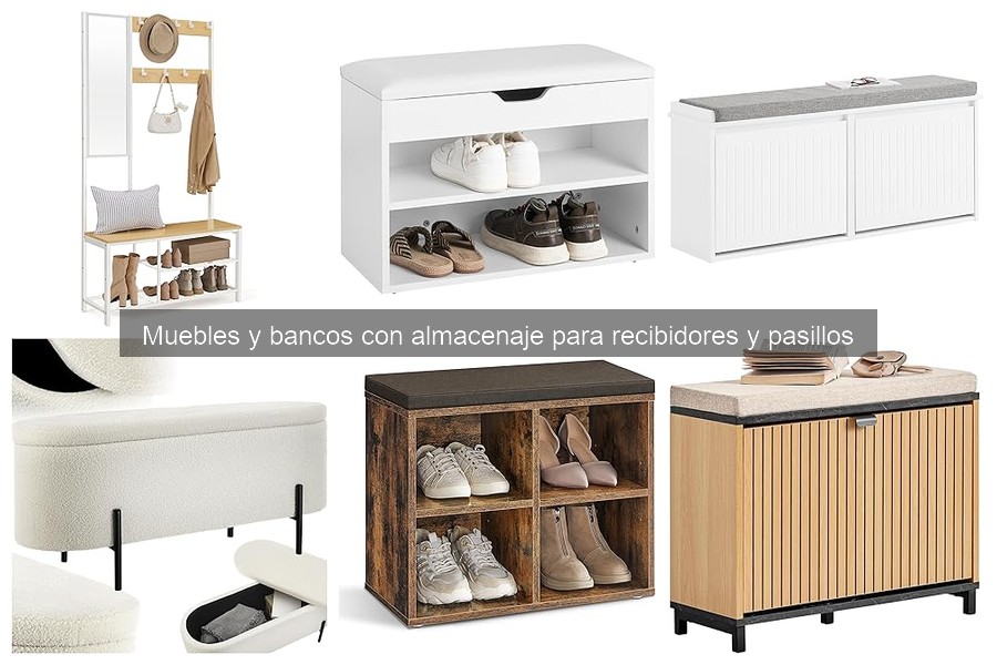 Opiniones sobre bancos de almacenaje para recibidores