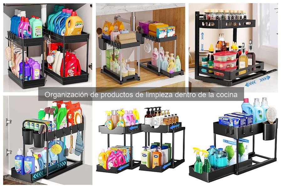Opiniones sobre los mejores organizadores de limpieza para cocina