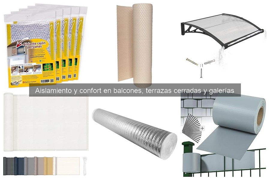 Opiniones sobre marcas de aislamiento para terrazas