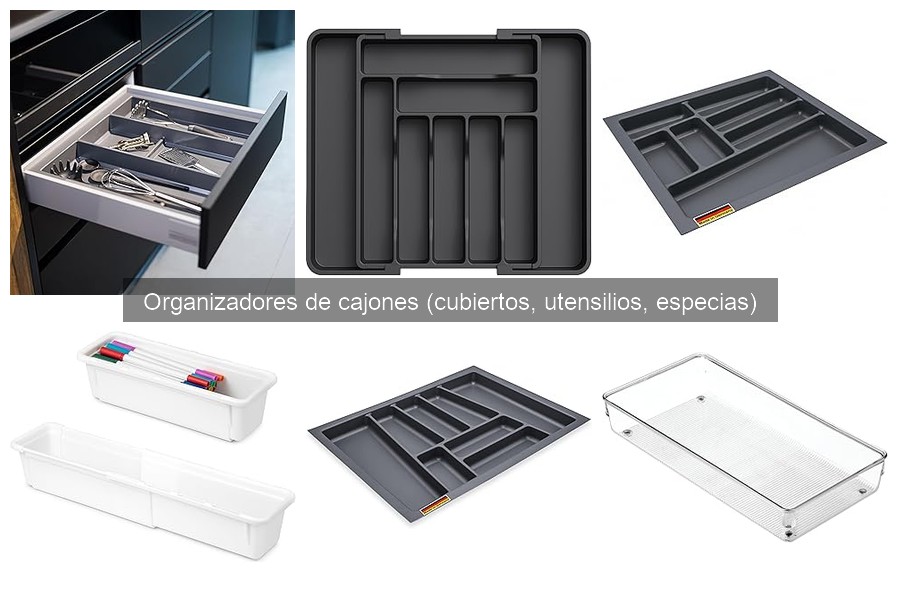 Opiniones sobre organizadores de cajones para cocina y baño