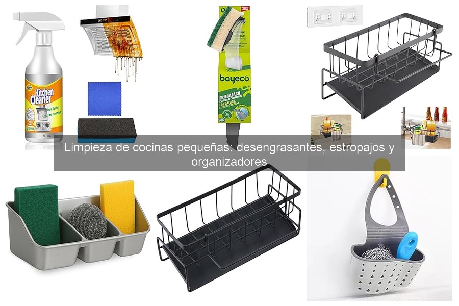 Organiza tu cocina pequeña para una limpieza fácil y rápida