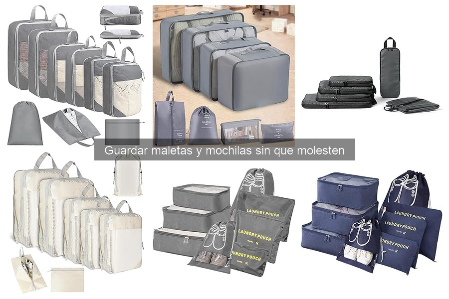 Organizadores para maletas: mejores tiendas y precios