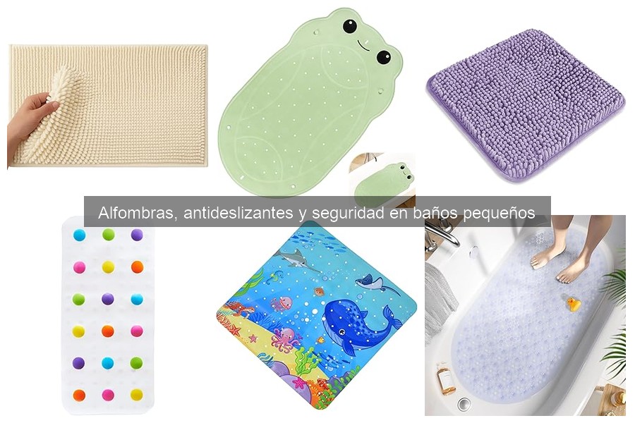 ¿Por qué elegir alfombras antideslizantes para tu baño?