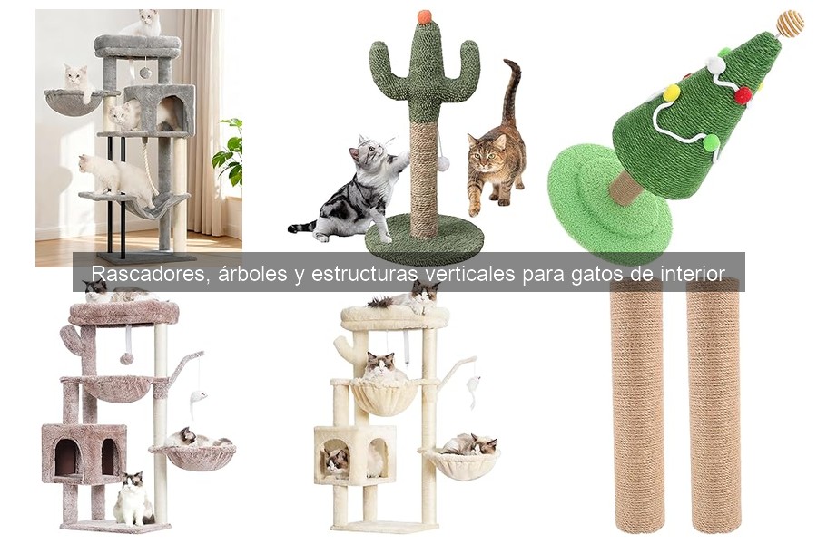 Precio promedio de rascadores y estructuras para gatos