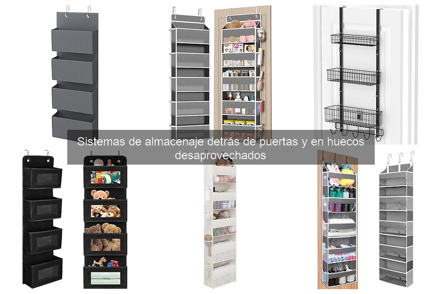 Precio promedio de sistemas de almacenaje detrás de puertas