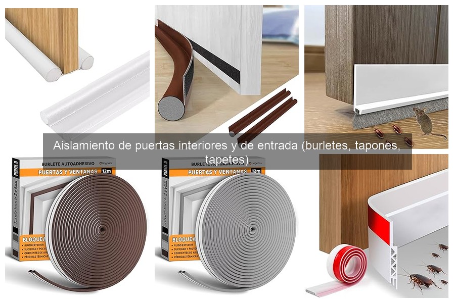 Precios de burletes: dónde comprarlos y mejores opciones