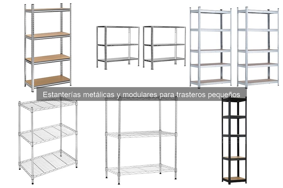 Precios de estanterías metálicas para trasteros pequeños y dónde comprarlas