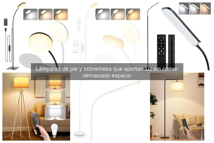 Problemas comunes al usar lámparas de pie en apartamentos pequeños