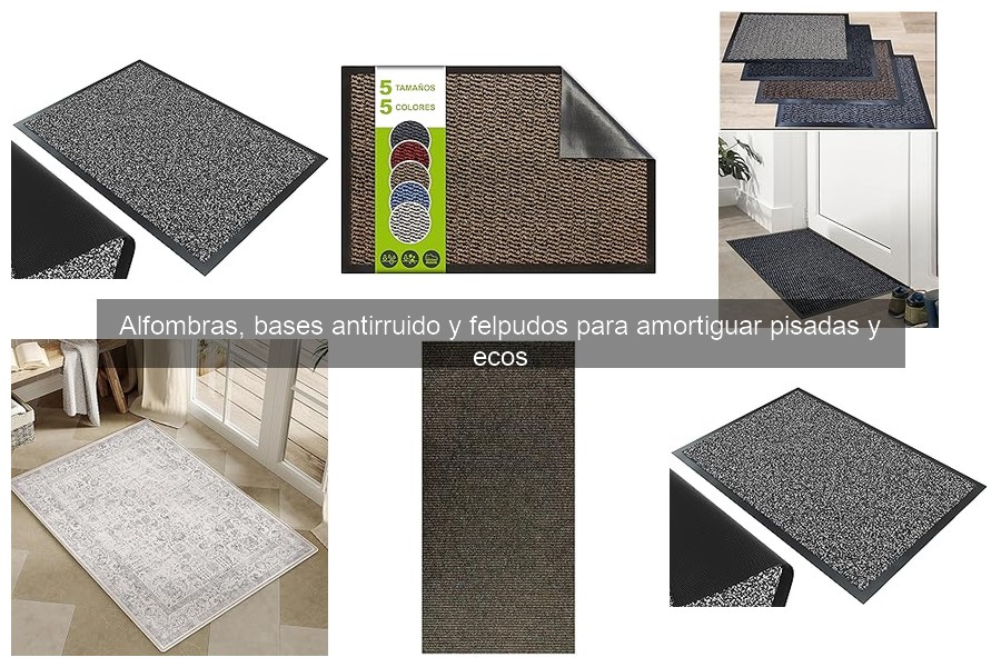 Problemas comunes con alfombras antirruido y sus soluciones