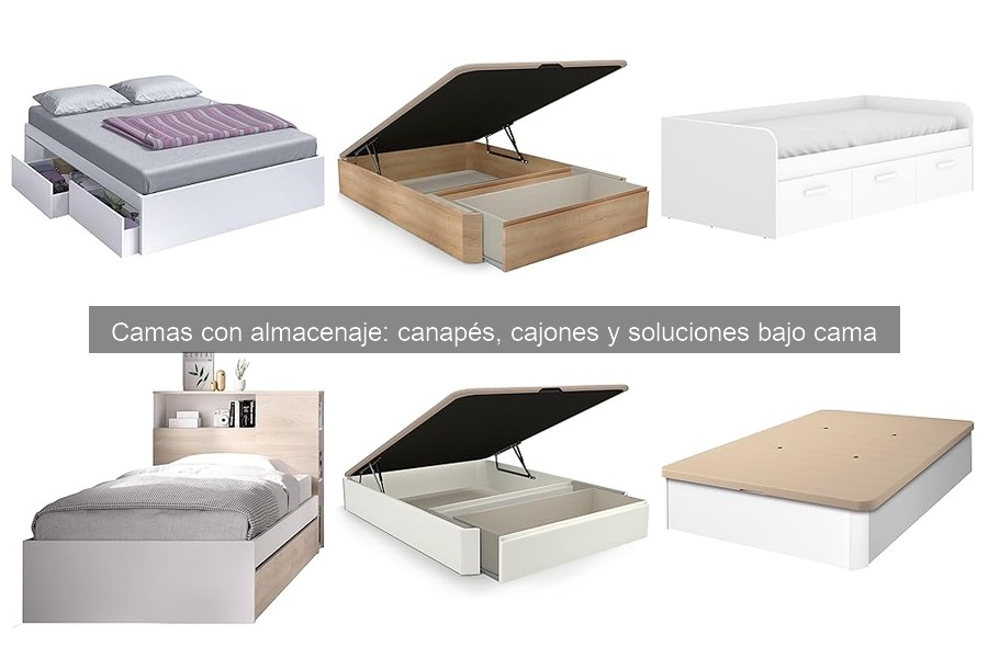 Problemas comunes con camas con almacenaje y soluciones