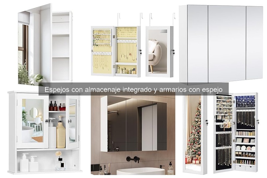 Problemas comunes con espejos de almacenaje integrado