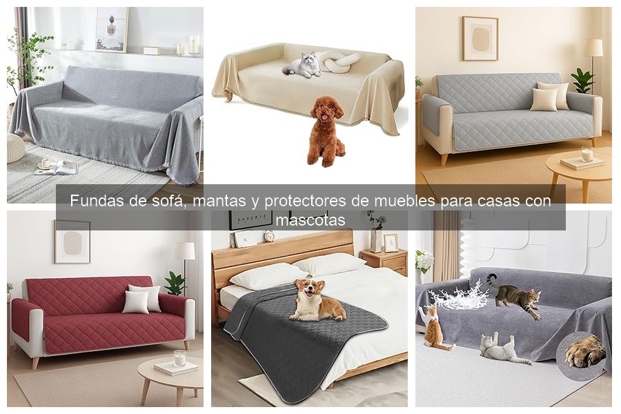 Problemas comunes con fundas de sofá para mascotas