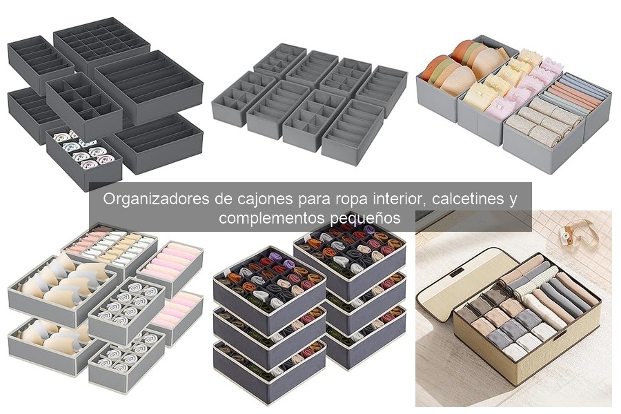 Problemas comunes con organizadores de cajones y soluciones