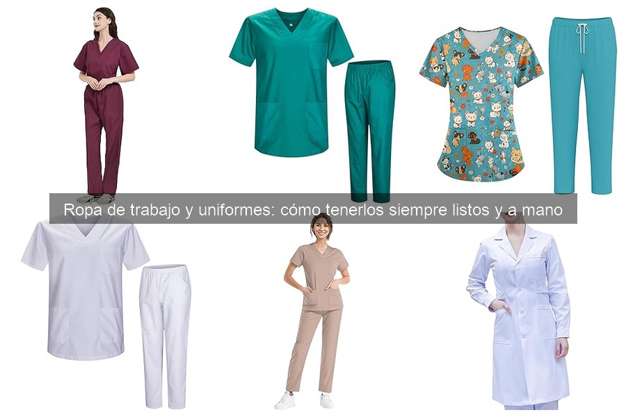 Problemas comunes con ropa de trabajo y uniformes