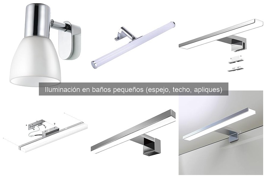 Problemas comunes de iluminación en baños pequeños