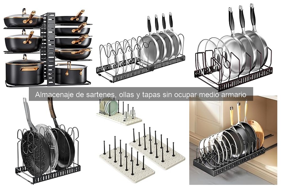 Problemas de Almacenamiento de Sartenes y Soluciones Efectivas