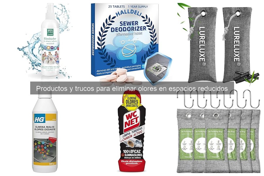 Productos naturales para eliminar olores en espacios pequeños