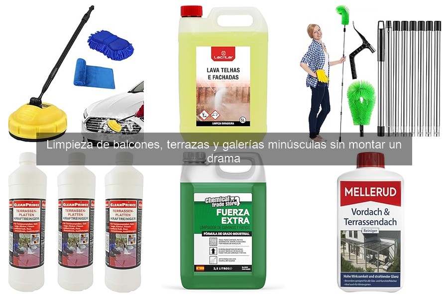 Productos para quitar manchas difíciles en exteriores