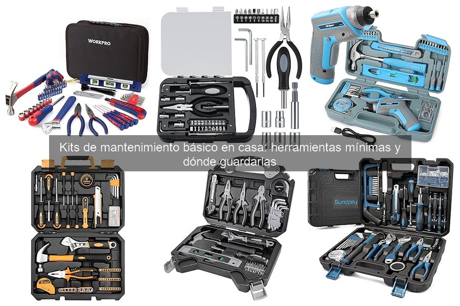 ¿Qué buscar al comprar un kit de herramientas para casa?