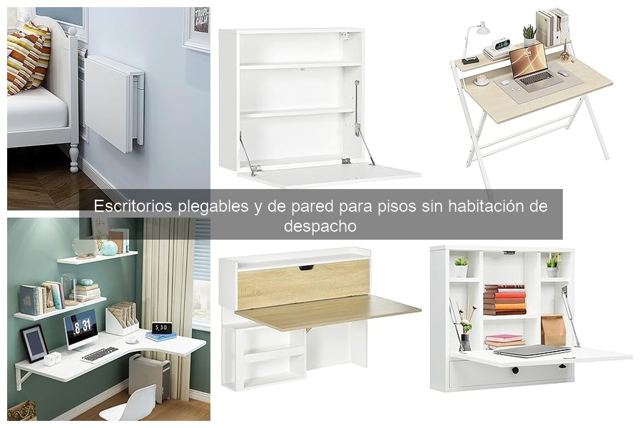 ¿Qué es un escritorio plegable de pared? Características y Beneficios