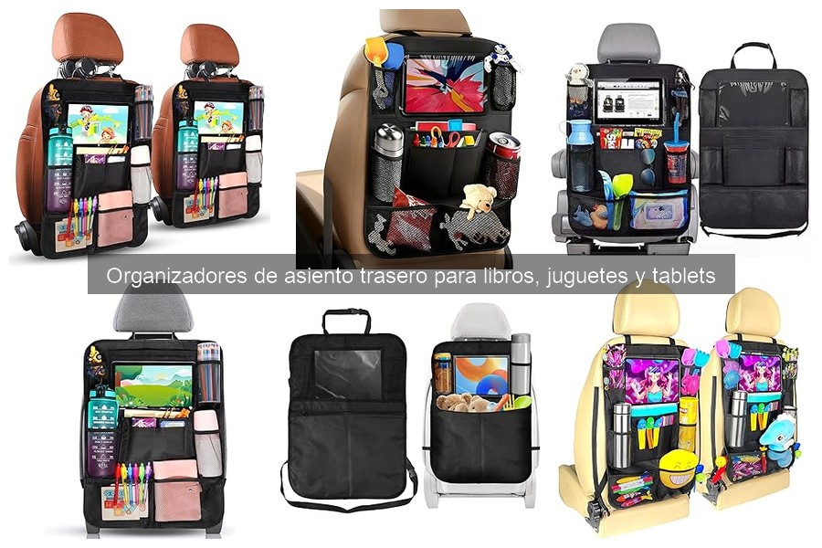 ¿Qué es un organizador de asiento trasero? Beneficios y funciones