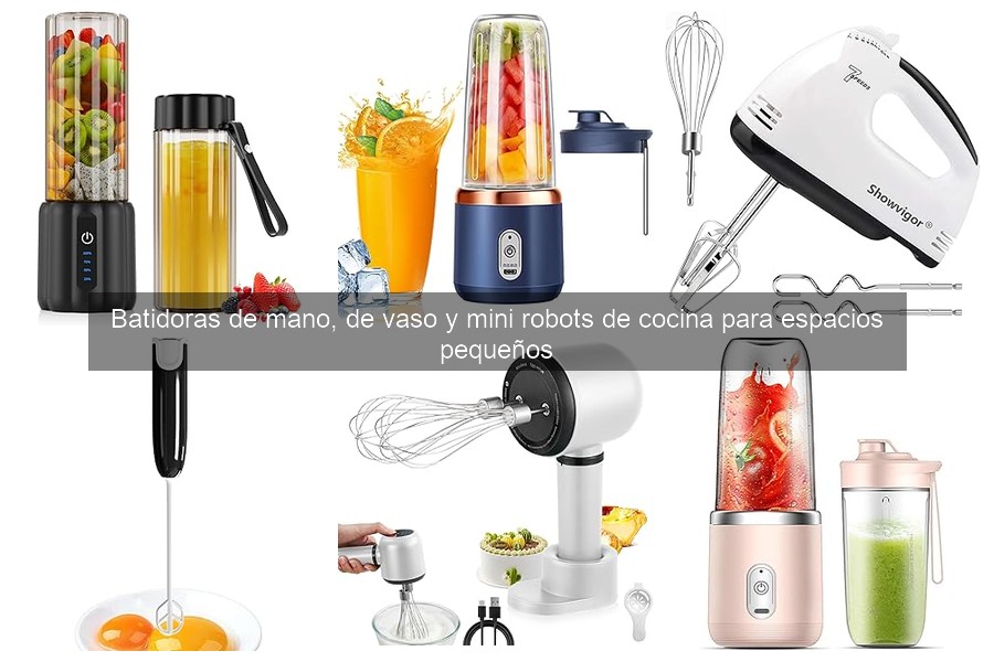 ¿Qué es una batidora de mano y cómo funciona?