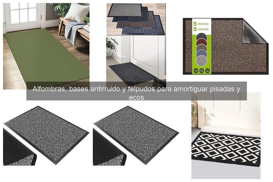 ¿Qué son las alfombras antirruido? Descubre sus beneficios