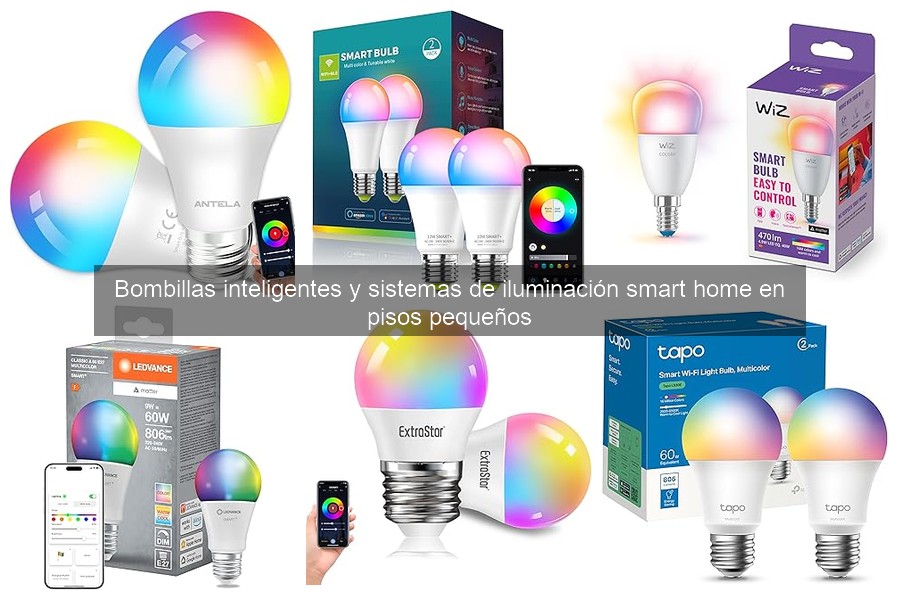 ¿Qué son las bombillas inteligentes? Descubre sus ventajas
