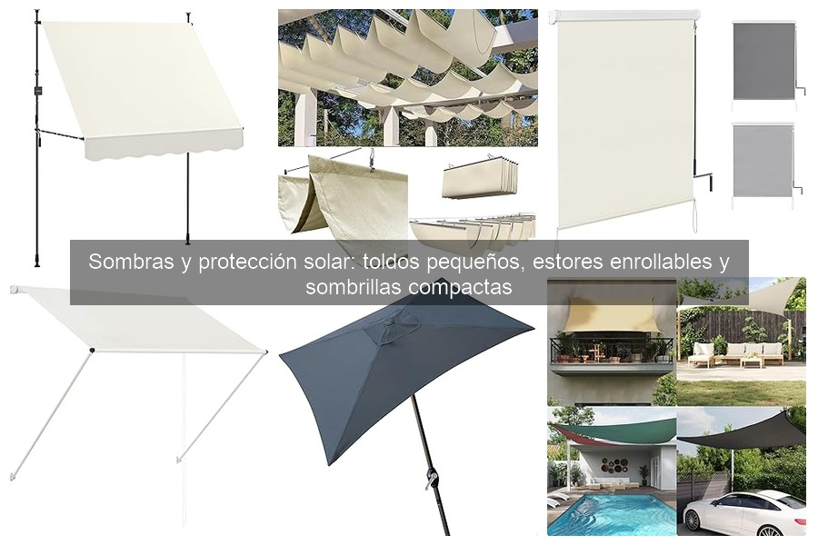 ¿Qué son las sombras y protección solar en espacios pequeños?