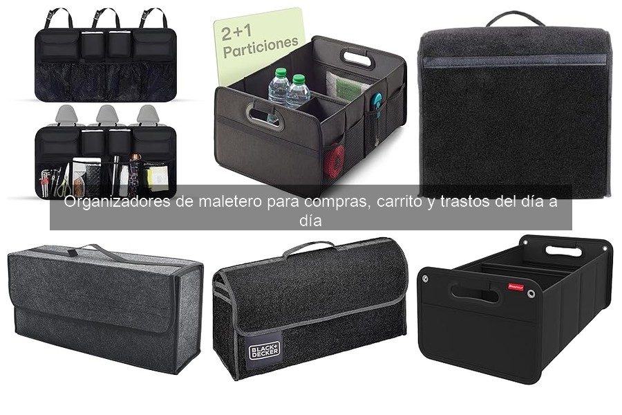 ¿Qué son los organizadores de maletero? Características y beneficios
