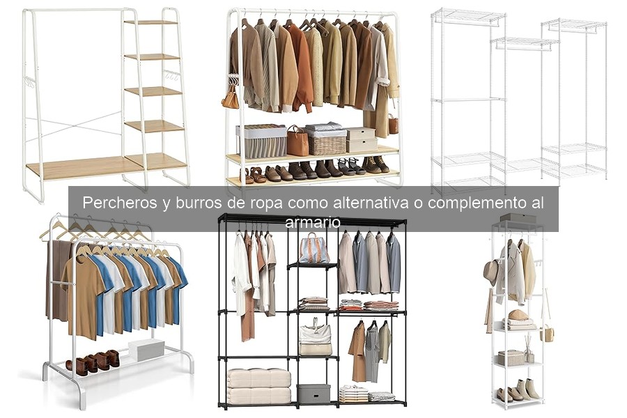 ¿Qué son los percheros y burros de ropa? Guía completa